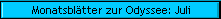 Monatsbl�tter zur Odyssee: Juli